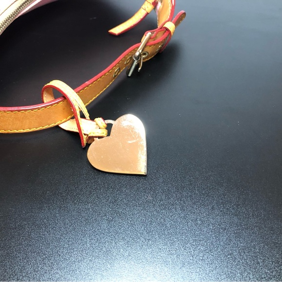 Dooney & Bourke Pink Mini Monogram Purse Y2K Vintage Canvas & Leather - Picture 11 of 16